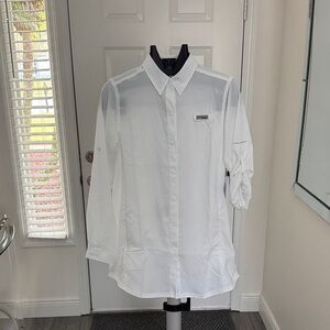 Columbia White Women's Tunic Top